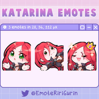 Katarina Emotes - 10$